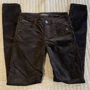 Scotch & Soda velvet skinnies